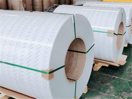 White Color Coated Aluminum Coil